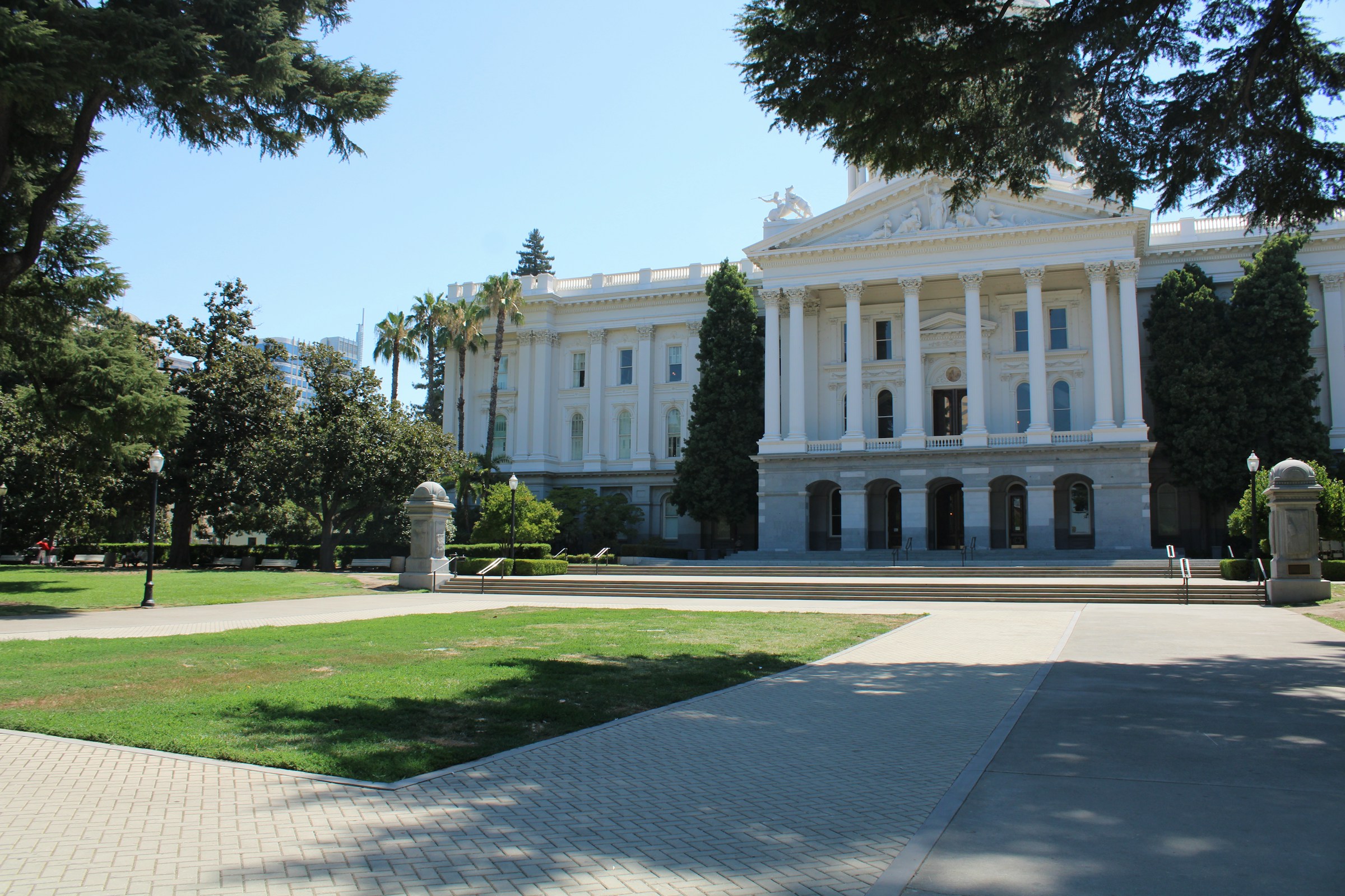 California State Capitol in Sacramento; illustrative stock photograph